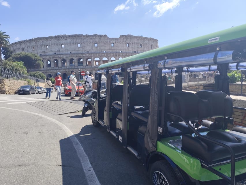 Rome: City Highlights Golf Cart Tour with Aperitivo - Circus Maximus and the Mouth of Truth: Ancient Rome With Character