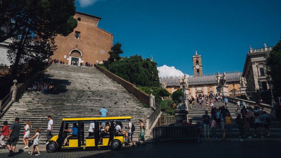 Rome: City Highlights Golf Cart Tour with Local Guide - Piazza Colonna to Trevi: the city’s rhythm between icons