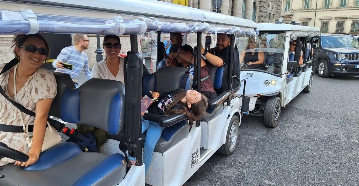 Rome: City Highlights on a Shared Golf Cart Tour - Meeting at Borghese Gardens: Where Your Tour Starts