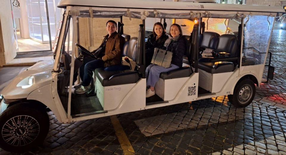 Rome: City Highlights on a Shared Golf Cart Tour - Comfort, Safety, and What to Bring (So You Enjoy the 3 Hours)