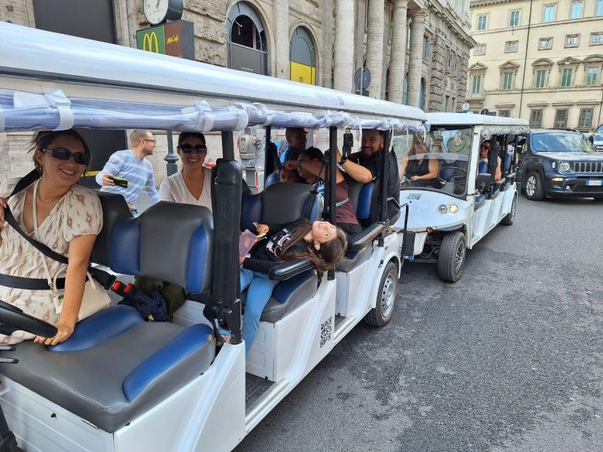 Rome: City Highlights on a Shared Golf Cart Tour - Why a Shared Golf Cart Works for Rome Highlights