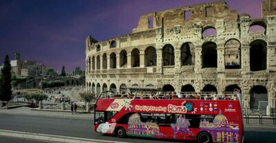 Rome: City Highlights Open-Top Bus Night Tour - Route Walkthrough: From Santa Maria Maggiore to the Colosseum