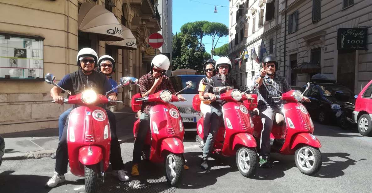 Rome: City Highlights Vespa Tour with Driver - The private setup: hotel pickup, a real driver-guide, and easy pacing
