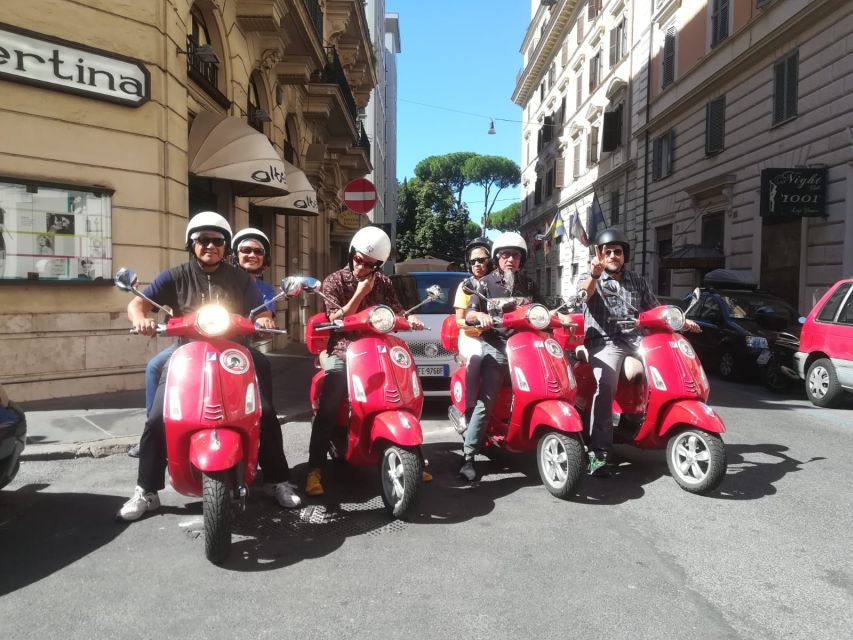 Rome: City Highlights Vespa Tour with Driver - The included coffee or gelato break in a local neighborhood