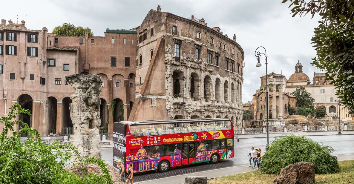 Rome: City Sightseeing Hop-on Hop-off Bus with Audioguide - Choosing 1, 24, 48, or 72 Hours: Match It to Your Pace