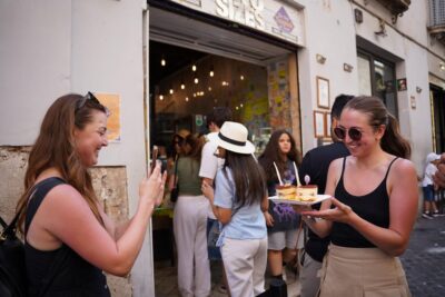 Rome: City Tour by Vespa with Pictures and Sweets Tastings - Piazza di Pasquino: the starting point where Rome starts waking up