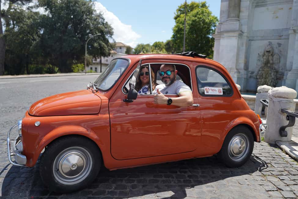Rome: City Tour in a Retro Fiat 500 with Photo Stops - Meet at Oppio Caffè and Get Your First Colosseum Backdrop Shot
