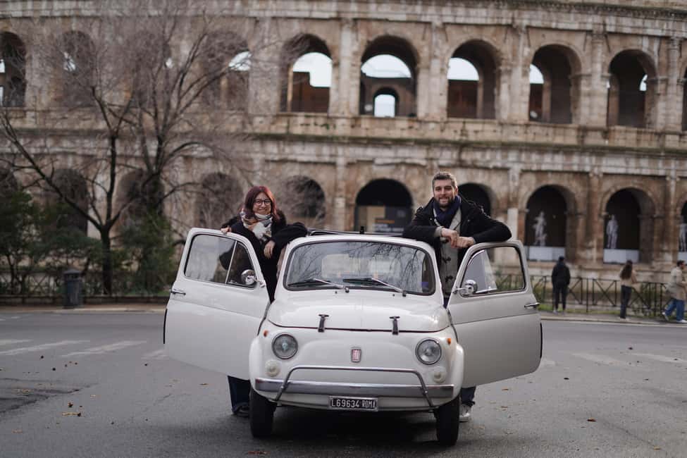 Rome: City Tour in a Retro Fiat 500 with Photo Stops - Janiculum Hill and the Garibaldi View: Best Payoff for Panoramic Rome