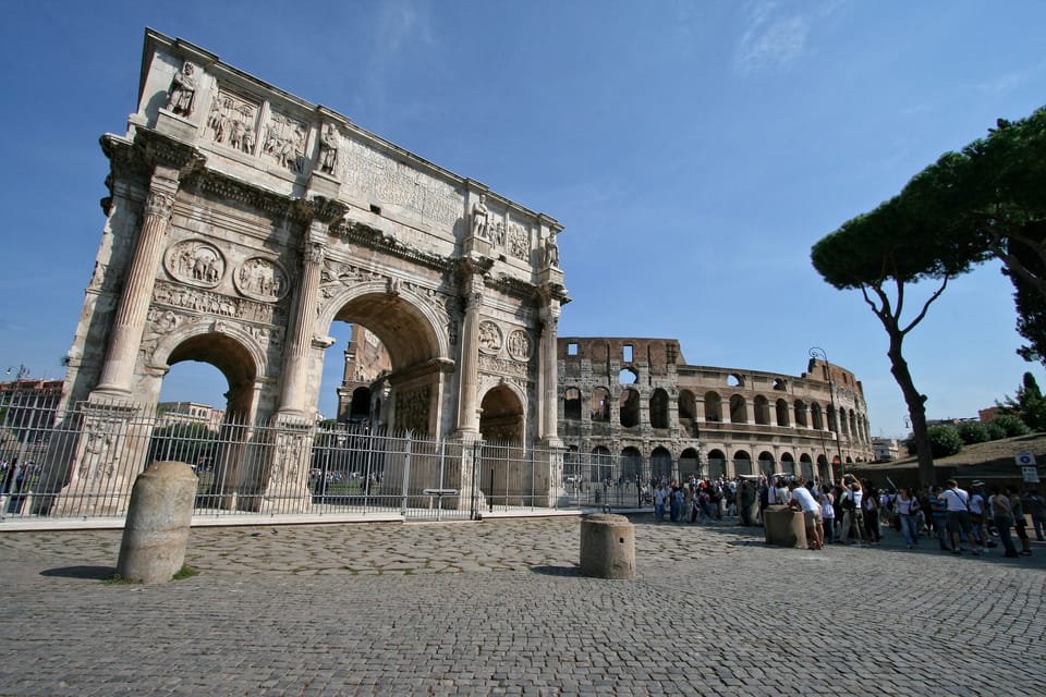 Rome: Colosseum and Ancient Rome Guided Walking Tour - Inside the Colosseum: arena levels and the gladiator story
