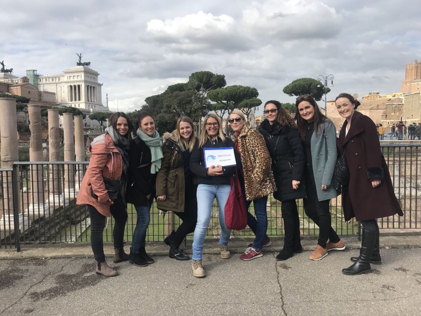Rome: Colosseum and Roman Forum Small Group Tour in German - The Roman Forum Walk: Temples, Courts, and Tough Questions