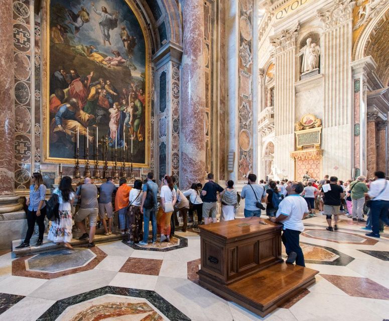 Rome: Colosseum and Vatican Museum Guided Tour in One Day - Meeting by Santi Cosma e Damiano: getting your bearings fast
