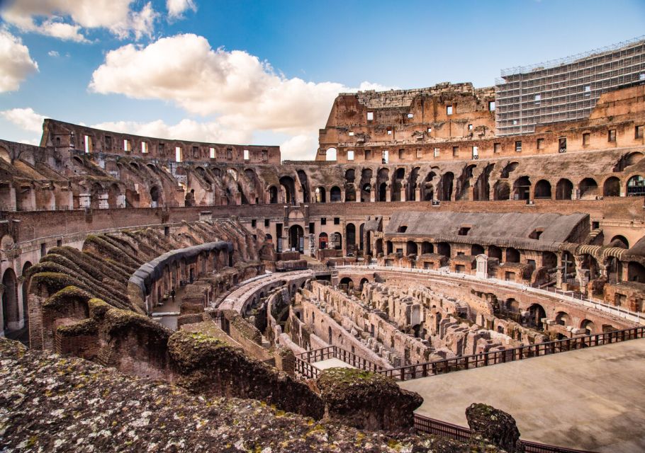 Rome: Colosseum Arena Access and Ancient Rome Guided Tour - Roman Forum stops: Romulus to the Senate House