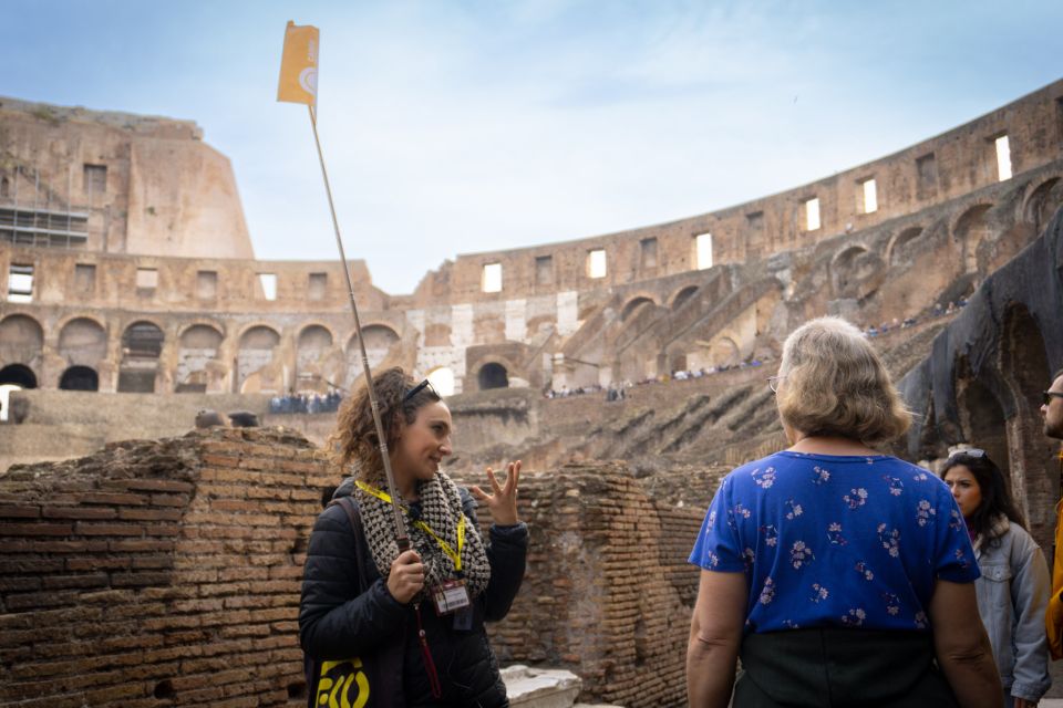 Rome: Colosseum, Arena & Ancient City Guided Tour - Entering the Colosseum Arena Floor Without the Usual Wait