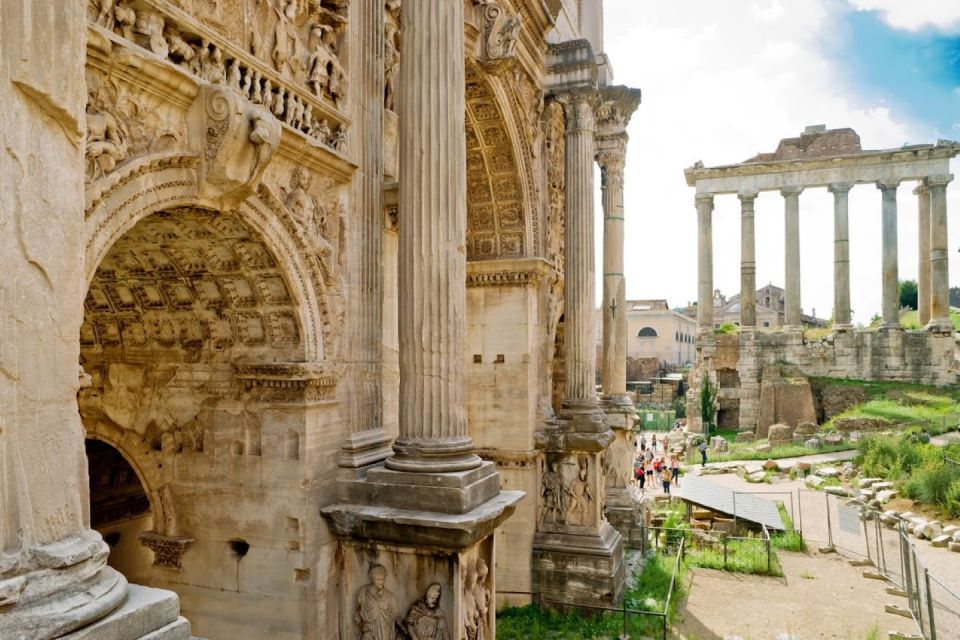 Rome: Colosseum Arena and Ancient Rome Guided Tour - Roman Forum Highlights: Government Buildings, Temples, and Marketplace Memories