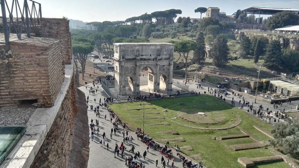 Rome: Colosseum Arena and Ancient Rome Guided Tour - Guide Style and Pace: Hearing the Story Without Getting Smothered