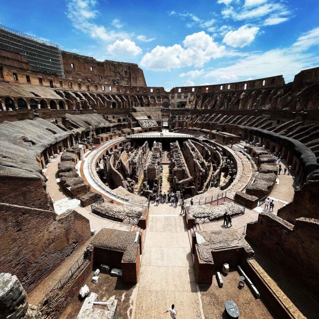 Rome: Colosseum Arena Floor and Ancient Rome Tour - Underground Colosseum Levels: Dungeons and Holding Areas