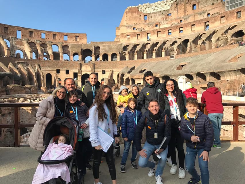 Rome: Colosseum Arena Floor, Roman Forum & Palatine 10 pax - Colosseum tiers and panoramic terraces: where the views get better