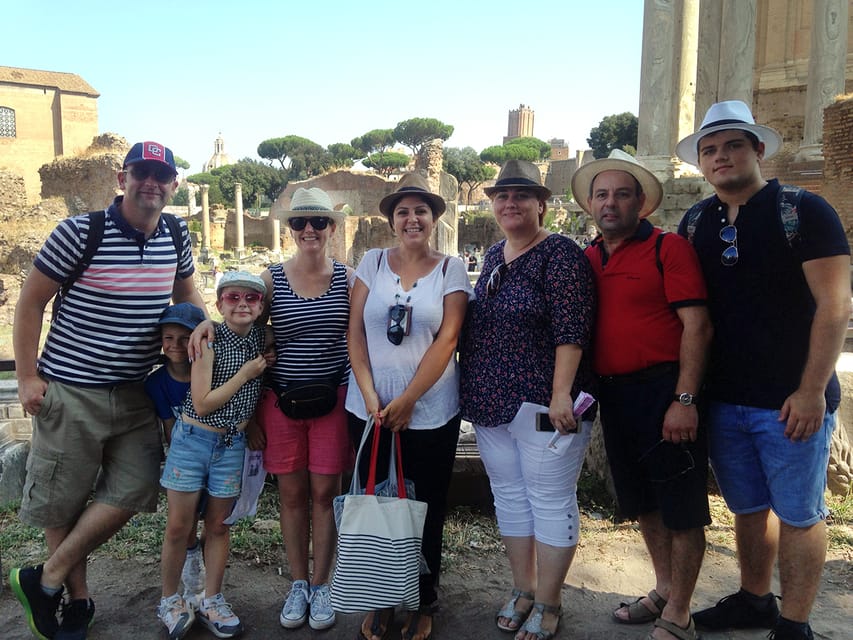 Rome: Colosseum Arena Floor, Roman Forum & Palatine 10 pax - Security, headsets, and timing: how to make the 2.5-hour flow work