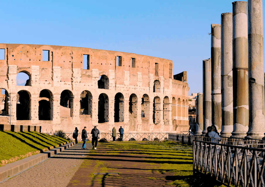 Rome: Colosseum Arena & Roman Forum Small Group Tour - Meeting at Viale dei Fori Imperiali: fast start, clear direction