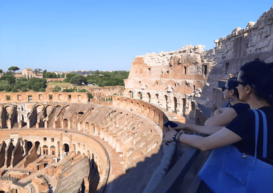 Rome: Colosseum Arena & Roman Forum Small Group Tour - Entering the Colosseum with express security and a guided plan