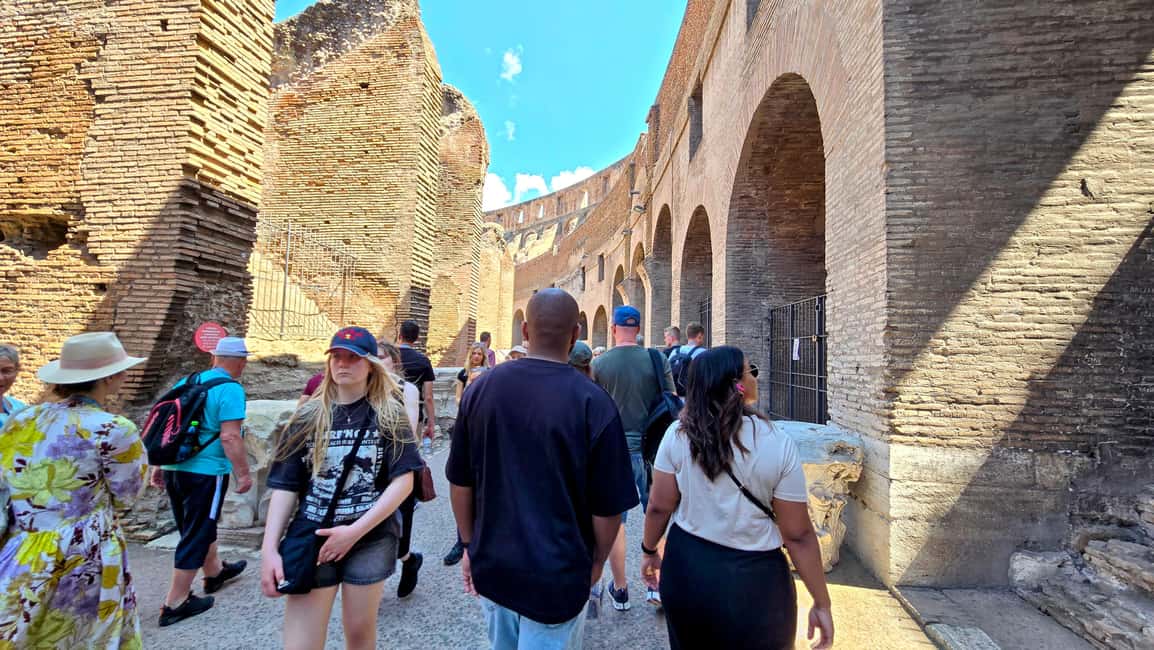 Rome: Colosseum Express Tour and Roman Forum Access - Price and value: $55.90 for tickets, guide, and headsets
