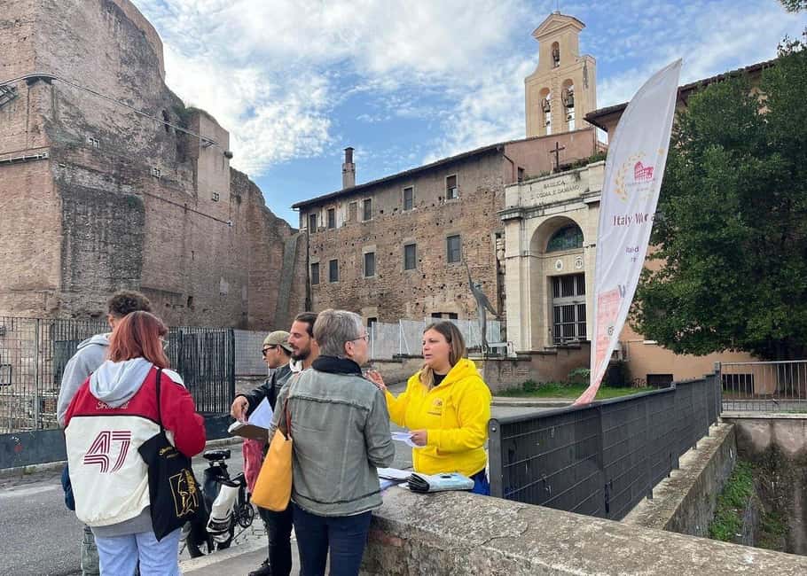 Rome: Colosseum, Forum, & Palatine Hill Ticket w/ Audioguide - Meeting Point at the Basilica: Getting Started Without Stress