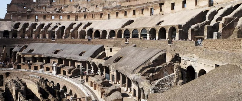 Rome: Colosseum-Forum Visit with Open-Top Bus & Arena option - Skip-the-line tickets: rings, dungeons from above, and arena access