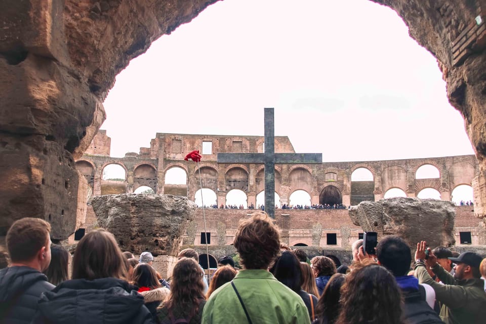 Rome: Colosseum & Forum with Audio Guide App -Optional Arena - Using the POP Guide audio app without getting lost