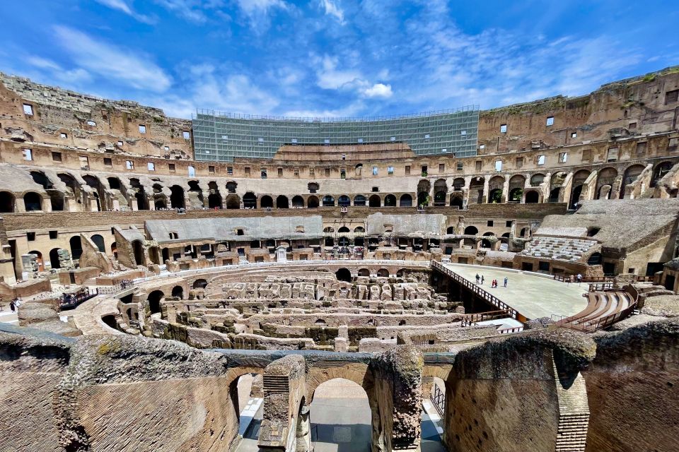 Rome: Colosseum Guided Tour with Entry Tickets - The Built-In Services: How the Venue Managed Chaos