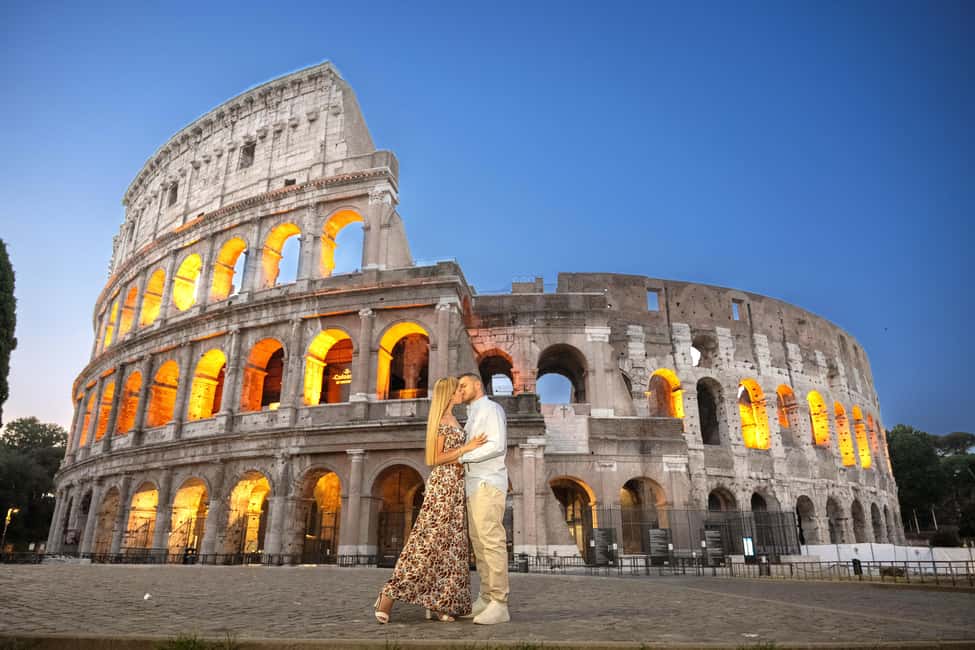 Rome: Colosseum Private Photoshoot - Photo Delivery: Unedited Originals, Your Editing Choices, and the Pixieset Gallery