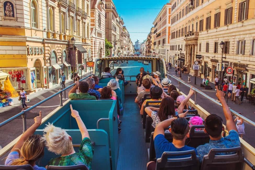 Rome: Colosseum, Roman Forum, Palatine Hill & Hop-on Hop-off - The Big Bus 24-hour pass: your moving base for Rome’s top sights