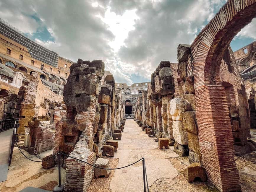 Rome: Colosseum Underground and Arena Tour - Tiers one and two: panoramic terraces and the best photo angles