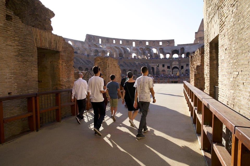 Rome: Colosseum Underground, Forum and Palatine Hill Private - Arena Floor: walking in the fighters’ space (and seeing the seating like a pro)