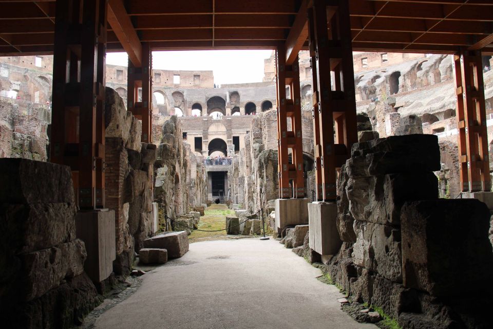 Rome: Colosseum, Underground & Roman Forum Private Tour - Arena floor: standing where the show played out
