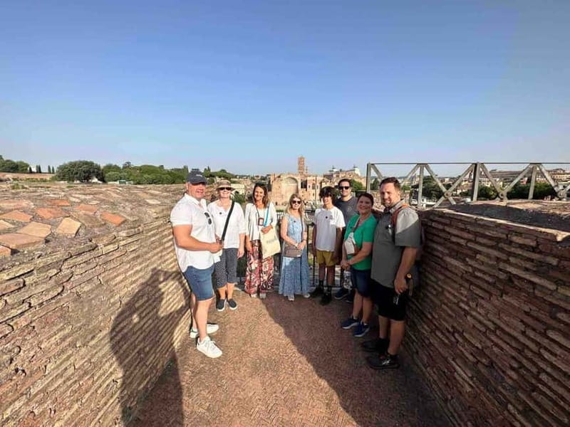 Rome: Colosseum VIP Top Floor 7 Pax Tour - Forum and Palatine Hill After the Colosseum: Self-Guided Time