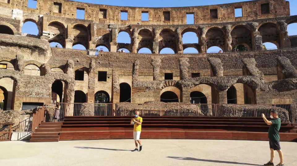 Rome: Colosseum with Arena Floor, Forum & Palatine Hill Tour - Colosseum attic floors 3–5: seeing the structure from above