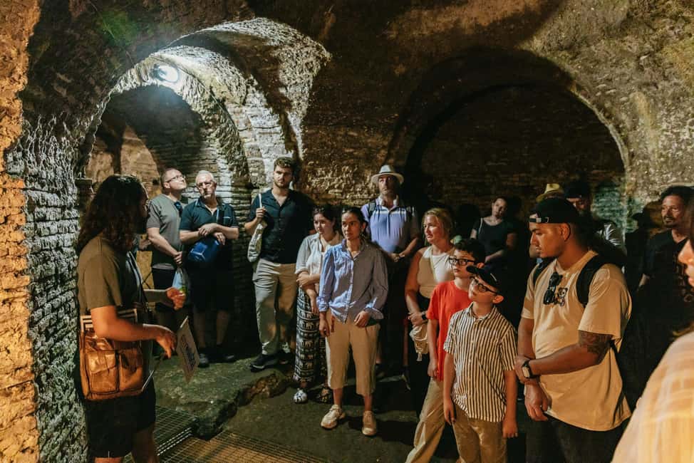 Rome: Crypts and Catacombs Underground Tour with Transfers - Rome’s underground feels like a different city