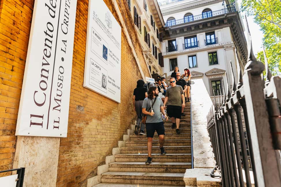 Rome: Crypts and Catacombs Underground Tour with Transfers - Skip-the-line entry and transfers: how this tour saves time