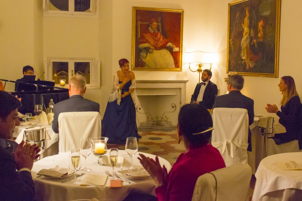 Rome: Dinner and Opera Performance at Palazzo Pamphili - Opera concert before and between courses: how the music fits the meal