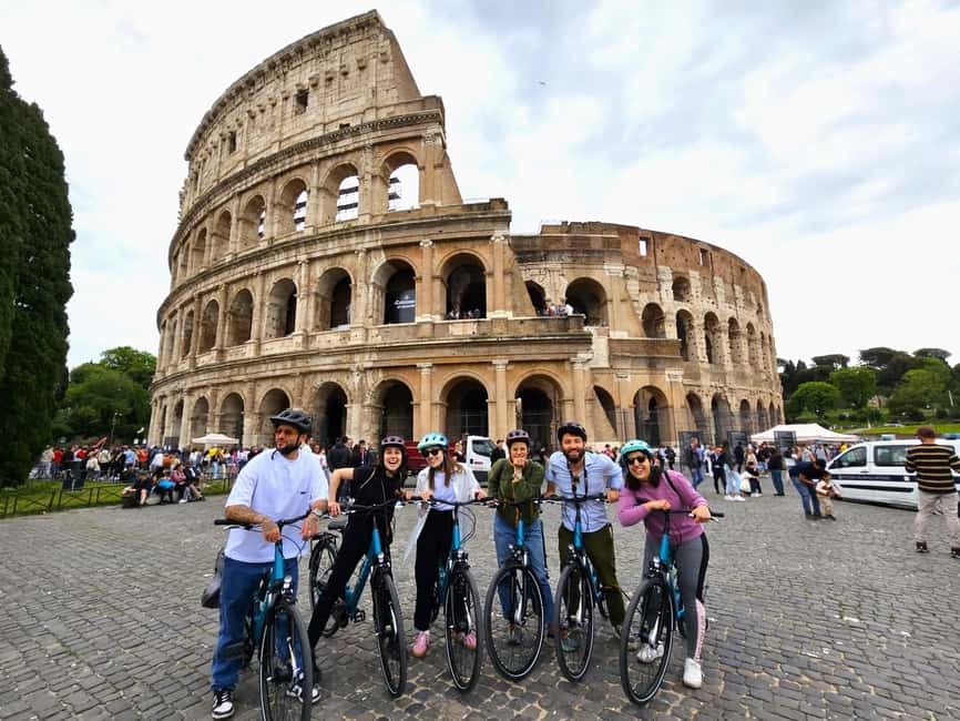 Rome E-Bike Tour with a local! (and a traditional snack) - Safety and route choice: helmets, bike-friendly roads, and shortcuts