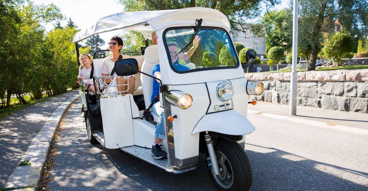 Rome E-Tuk Private Tours - Riding the e-tuk: comfort, rain cover, and real-world limits