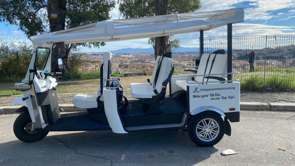Rome E-Tuk Private Tours - The departures that fit your day