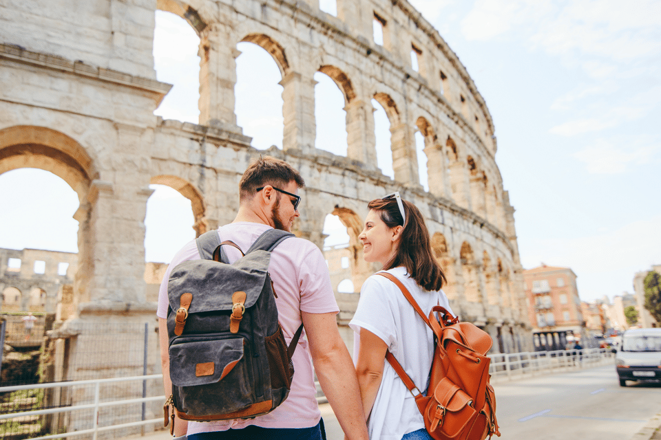 Rome E-Tuk Private Tours - From Piazza Venezia toward the Roman Forum views