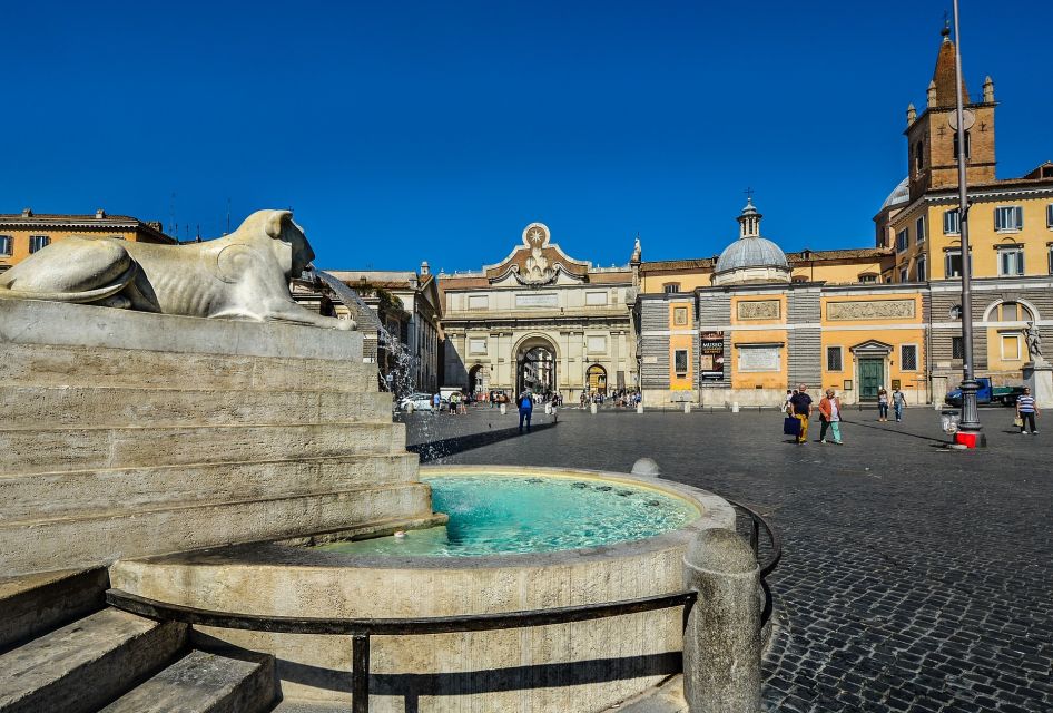 Rome: Early Morning Sightseeing and Piazzas with Breakfast - Piazza del Popolo at first light: orientation with breathing room