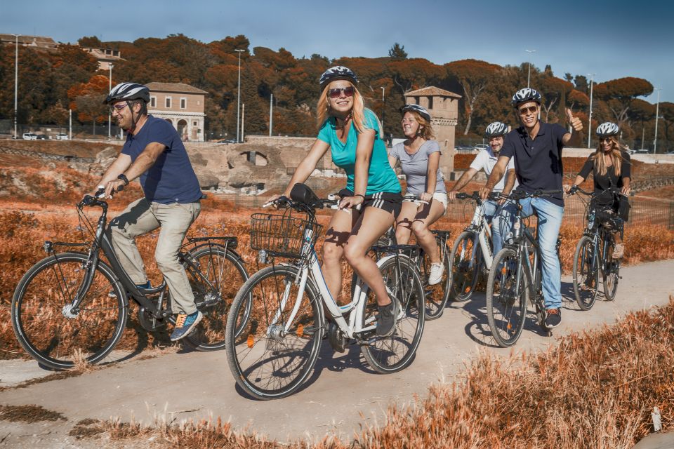 Rome: Electric Bike Rental with Helmet - Caffarella Valley picnic breaks: the Rome lunch you can actually enjoy
