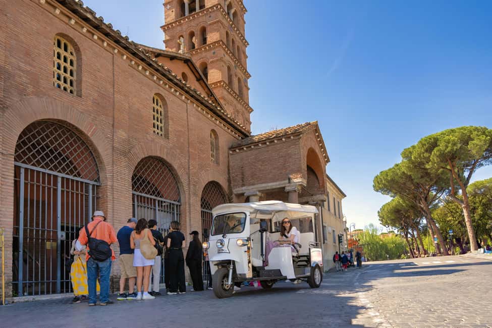 Rome: Exclusive Private Tour by Tuk Tuk - Colosseum and the Quick Win of Real Scenic Time