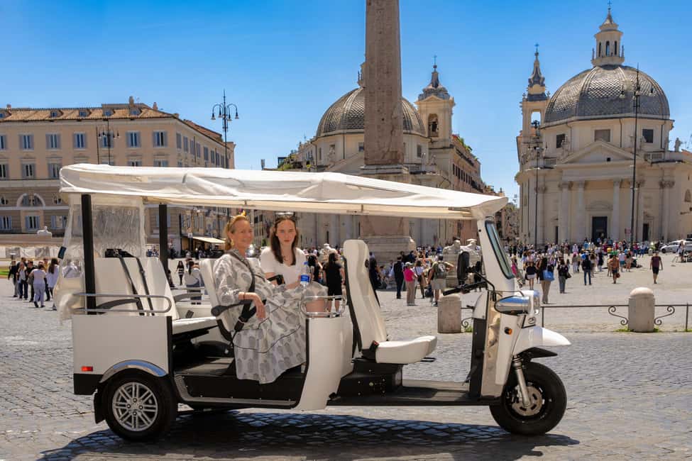 Rome: Exclusive Private Tour by Tuk Tuk - Meeting at Colosseo Metro Upper Level by Caffè Roma