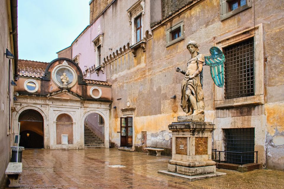 Rome: Experience the Magic of Castel Sant'Angelo - The Spiral Staircase Route: Where the Castle Becomes Real