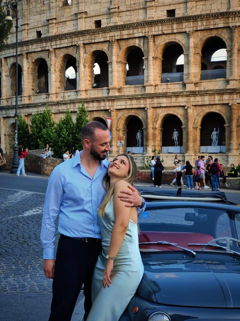 Rome: Fiat 500 private tour with a roman - A route of “pass by” moments that still add up