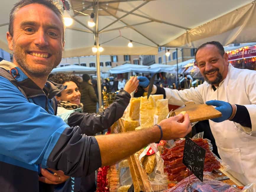 Rome: Food tasting tour in Trastevere - Rome Food Tasting on Foot: Trastevere and Campo de Fiori Make Sense